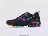 sneakers hommes nike shox ultra running chaussures rainbow black